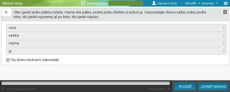 Učiteľské testovanie Tvorba testu Strana 22 / 80 Obr.