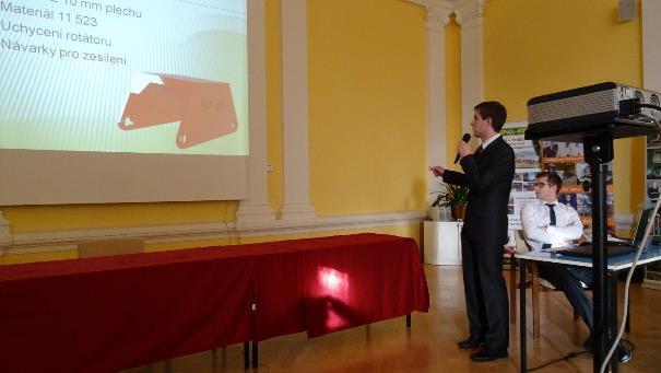 Neoficiální částí maturit na technických oborech byly závěrečné ročníkové práce spojené s jejich prezentací před komisí.