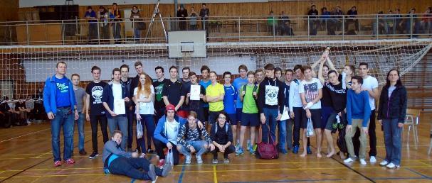 Volejbalový turnaj pololetí Střední škola průmyslová a umělecká, Opava, příspěvková