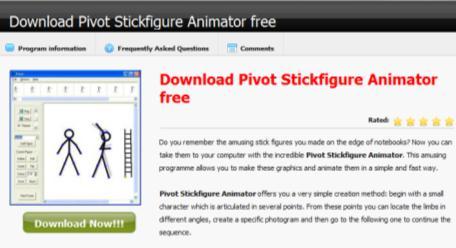 MANUÁL PIVOT STICKFIGURE ANIMATOR Program na tvorenie animácii s jednoduchými figúrkami
