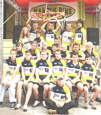 Charakteristika - mládežnícky cyklistický klub vznikol v roku 2000 s počtom 18 pretekárov, pričom v roku 2014 sa rozrástol na 40 pretekárov - v sezóne 2014 obsadil Kaktus BIKE - TEAM Bratislava s