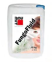 Po nanesení Baumit FungoFluid na celú napadnutú plochu a po technologickej prestávke minimálne 12 hodín je fasádu potrebné vyčistiť kefou alebo prúdom tlakovej vody a nechať vyschnúť.