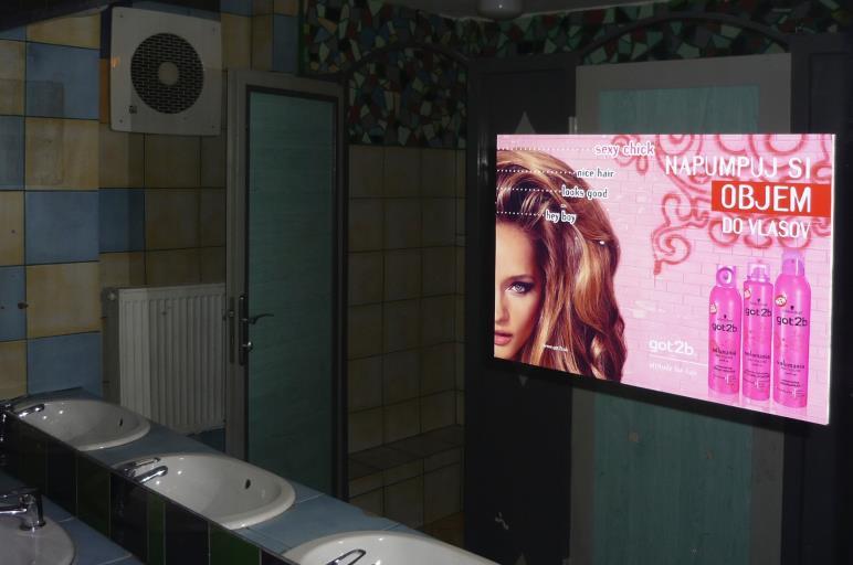ZRKADLÁ NÁLEPKY sieť nálepiek na zrkadlách - na pánskych a dámskych toaletách vo vybraných baroch, kluboch a reštauráciách ZÁKLADNÉ INFORMÁCIE pokrytie počet dĺžka kampane formát umiestnenie