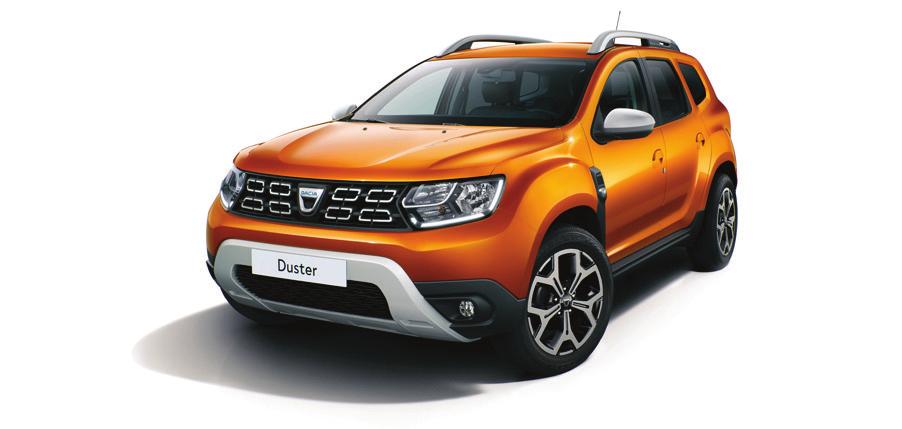 Nová Dacia Duster Aktuální akce DaciaBox 5 super výhod v jednom balíčku BEZ poplatků Prodloužená smluvní záruka na 1,8 % Snížené + + + Sazba havarijního + 5 let úročení pojištění s 10% nebo 100 000