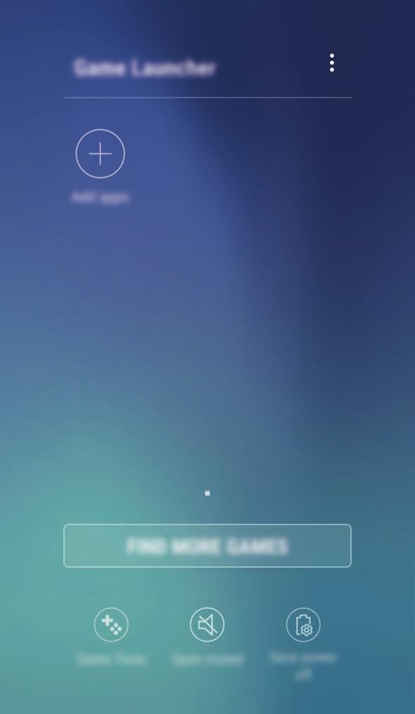 Aplikace Game Launcher Úvod Aplikace Spouštění her shromažďuje hry stažené z obchodu Obchod Play a Galaxy Apps na jednom místě pro snadný přístup.