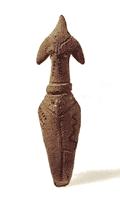 nejznámější předmět: kamenná kadidelnice s reliéfy Skupina B (2700-2100 BC): odvozena od skupiny A, chápána