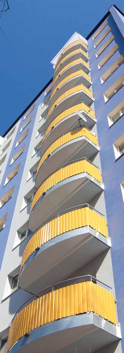 Závěsné balkony pro rozšíření betonové podesty Při zateplování panelových domů s balkony s betonovou podestou dochází ke