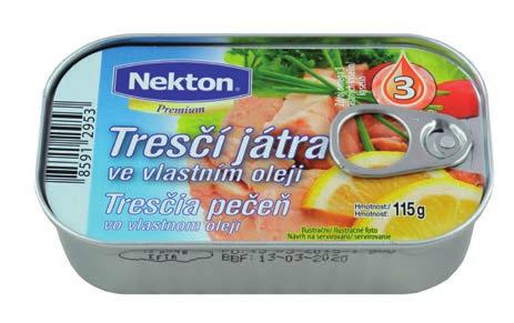 rajčatové omáčce Nekton 170g