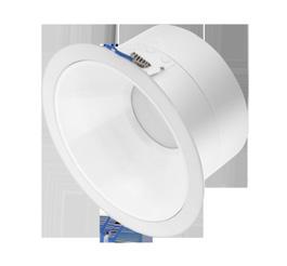 7 ECO Downlighter Společnost GE Lighting představuje novou standardní řadu stropních úzkoúhlých svítidel LED ECO pro splnění požadavků zákazníka je k dispozici je výběr velikostí a variant teploty