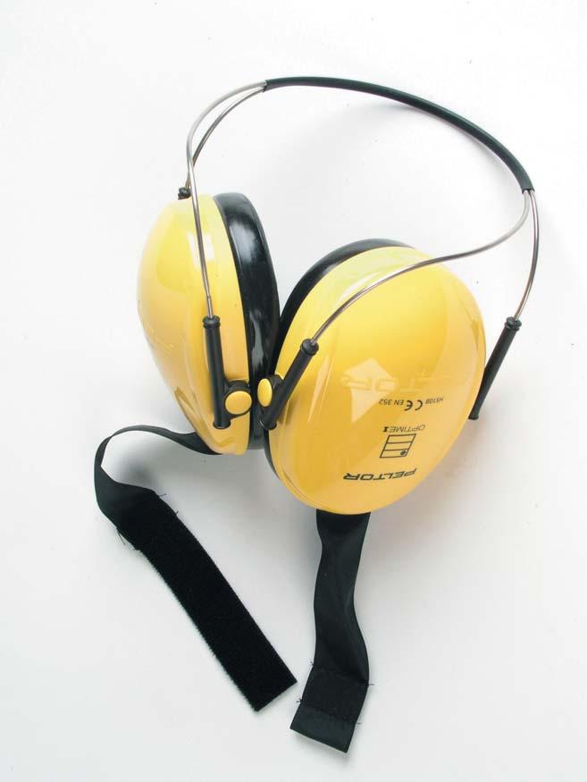 PELTOR Hearing protection PELTOR H510B-403-GU OPTIME I Lehký mušlový chránič sluchu pro použití v průmyslu, krční oblouk, těsnicí polštářky plněné pěnou, hmotnost 135 g