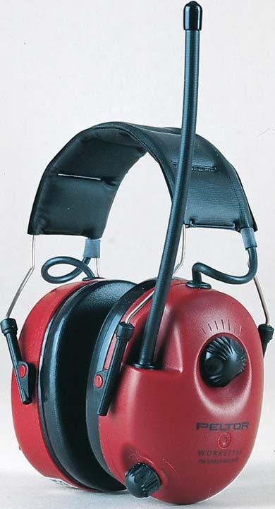 PELTOR Hearing protection PELTOR HTRXS7A2 Mušlový chránič se zabudovaným FM stereo