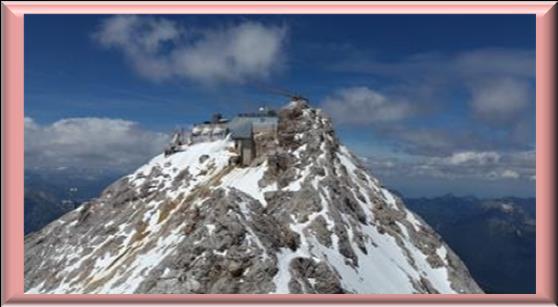 Jeho součástí je nejvyšší vrchol celého Německa Zugspitze (2962m) a