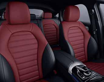 65 Linie AMG exteriér a interiér. Ještě výraznější sportovní vzhled zajišťují linie AMG exteriér a interiér dostupné za příplatek.