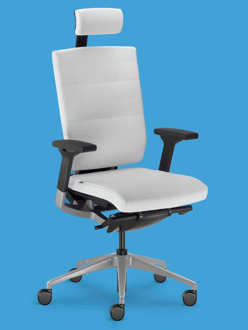 active Displaying striking innovative elements, Active is a modern, attractively designed work chair with superb ergonomics.