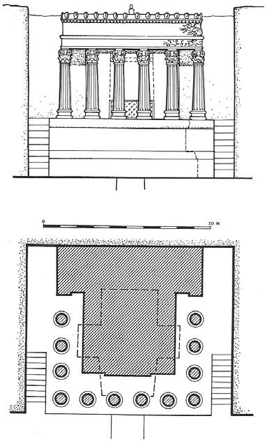 31 32 33 34 31. Tomba Ildebranda, Sovana, 2. století př. Kr.