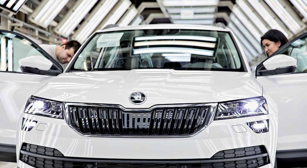 PODNIKATELSKÁ ČINNOST ŠKODA YETI V roce 2017 bylo celosvětově vyrobeno 66 625 vozů ŠKODA YETI a byla ukončena výroba tohoto modelu v České republice a Číně (2016: 95 426 vozů).
