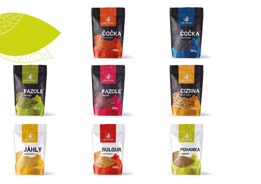 luštěniny - obiloviny ČOČKA ČERVENÁ PŮLENÁ 500 g Červená čočka je lehce stravitelná a v mžiku hotová. Není potřeba předem namáčet.