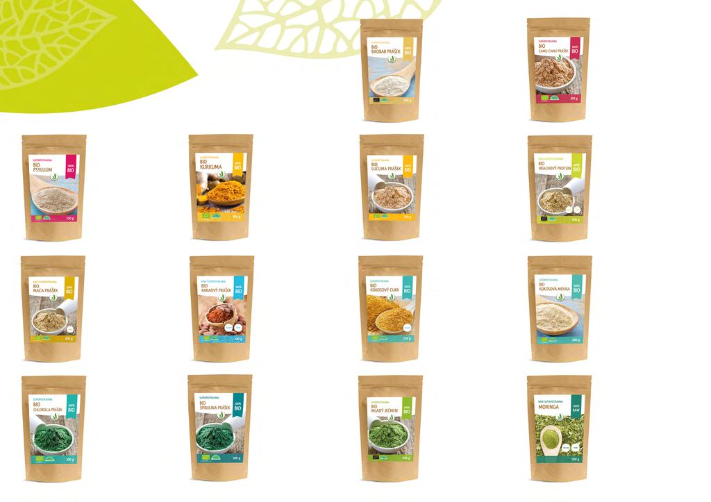 superpotraviny - prášky BAOBAB PRÁŠEK Dužina ze stromu baobabu s lehce citrusovou příchutí obsahuje množství vitaminů, minerálů a stopových prvků.