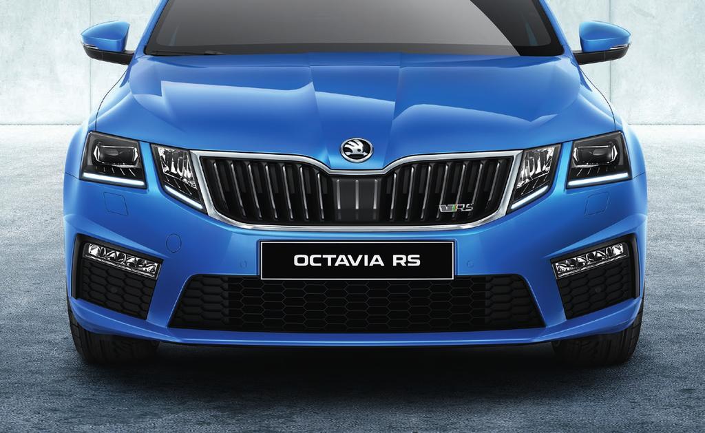 AŽ 230 KONSKÝCH SÍL Spojte nadčasovú estetiku modelu OCTAVIA so športovým dizajnérskym štýlom a dostanete model