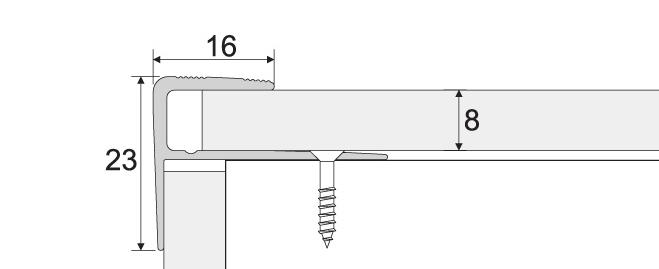 A36 25 x 20mm (0,9m, 2,7m) biela 1 m 7,42 8,90 drevodekór 1 m 6,58 7,90 A41