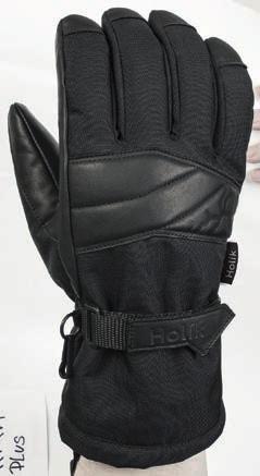 glove / Wrist part of the glove is tightened with elastic in the palm area / Wristband is ended with elastic drawstring with cord lock / Snap hook to hang gloves on clothes CARA CARA 8410 Winter