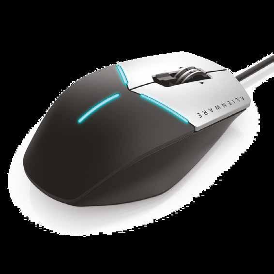 0 DT50 899,- Všestranná herní myš s osvětlením AlienFX a programovatelnými