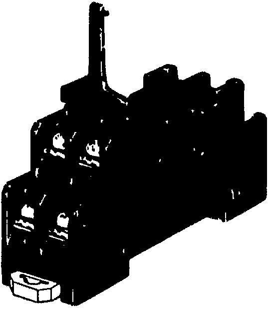 P2RF-0-E pět, M3,x Max. 8 2 (pohled shora) (pro montáž do patice) Max. 8, 3, 39, () 2 () 3 (2) 3,2 mm Otvor 39,±0, Max. 6,0 Otvor 3, mm, Max.