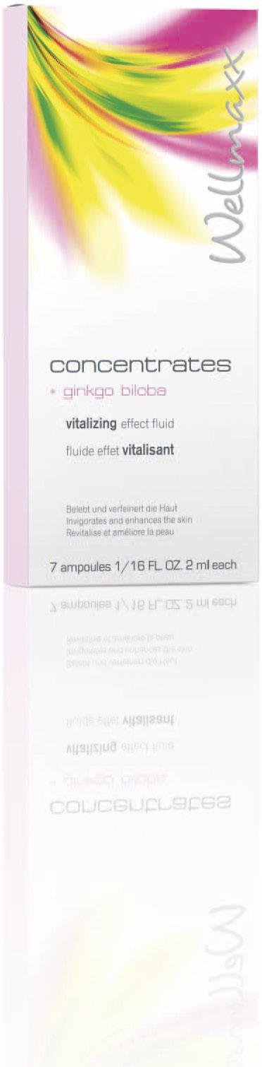 vitalising effect fluid Oživuje a zjemňuje pokožku s výtazkom z Ginka dvojlalocného (Ginkgo Biloba) Vybrané extrakty z listov stromu ginko dvojlaločné svedčia o prírodnej sile pôsobivého stromu.