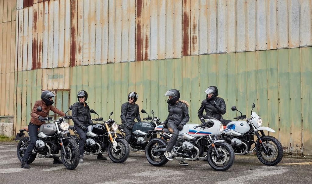 18 MOTORKY ŘADA HERITAGE: STYLOVÉ RETRO S POŘÁDNÝM NÁBOJEM Už od prvního okamžiku, kdy se světu představil motocykl BMW R ninet, bylo zřejmé, že trefil přesně do černého.