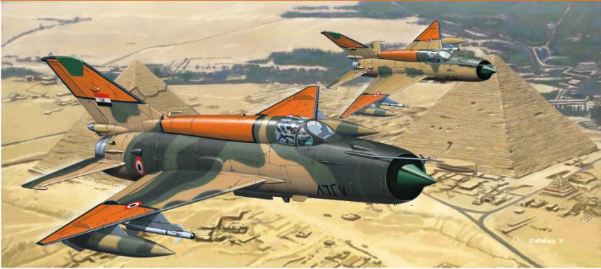 MiG-21MF 821 SOVIET SUPERSONIC FIGHTER 1:48 SCALE PLASTIC KIT intro The MiG-21 was one of a long list of Mikoyan-Gurevich products to be integrated into the armed forces of the Soviet Union, the