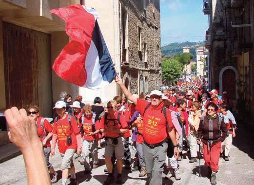 Cilento и Vallо di Dianо e Alburni у покрајини Кампанија у јужној Италији. Уз присуство више од 1000 учесника из 9 земаља, организовано је пешачење на више деоница, према сопственом избору учесника.