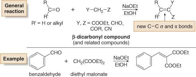 Vznik C-C vazeb, reakce aldolového typu. Zkřížené aldolové reakce synteticky použitelné pouze ve dvou případech: 2.