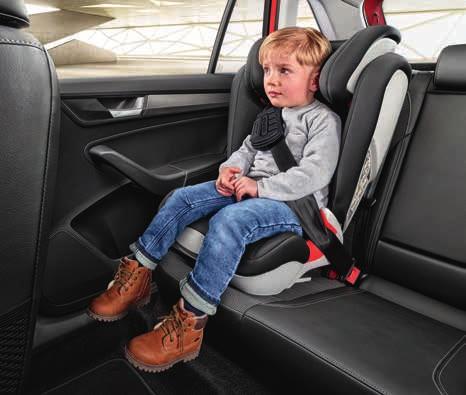Bezpečnost Dětská autosedačka Baby-Safe Plus (1ST 019 907) Dětská autosedačka ISOFIX Duo plus Top Tether (DDA 000 006) Dětská autosedačka Kidfix XP