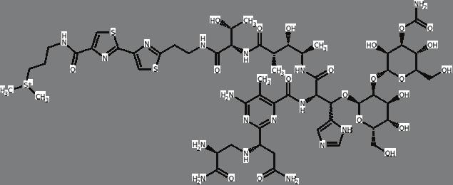 Látky způsobující rozštěpení DA řetězce V součinnosti s atomem železa