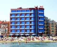 % Bulharsko Nesebar / Slnečné pobrežie HOTEL REGATA *** Poloha: Hotel je situovaný v starej časti strediska Pomorie, pri piesočnatej pláži, od centra je vzdialený asi 5 minút chôdze.