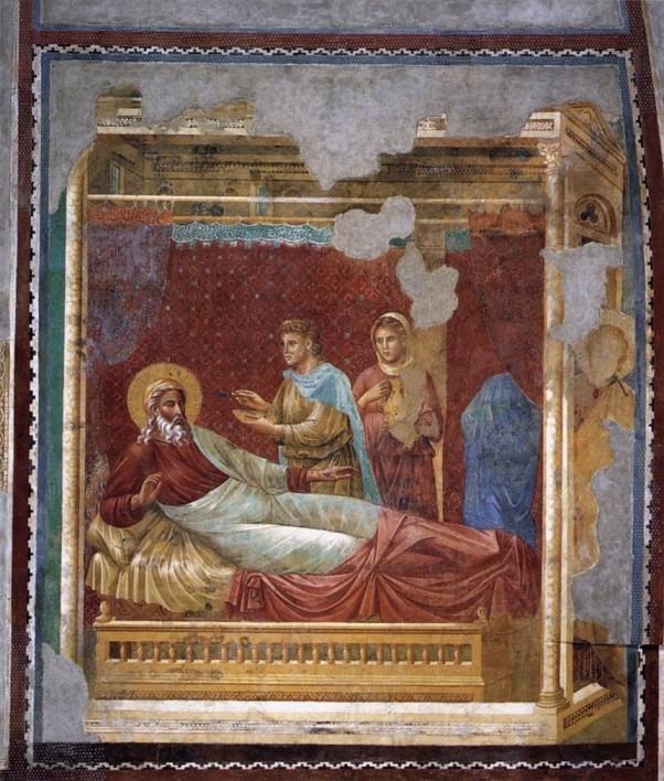 dar Mistr scén s Izákem, 1290-1295 Otázka, zda