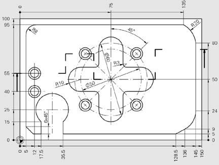 Programování dílce FK-konturové programování plochých dílců Cyklové programování, programování s podprogramy Pracovní sešit pro frézování Pracovní sešit je průvodcem modulů HEIDENHAIN.