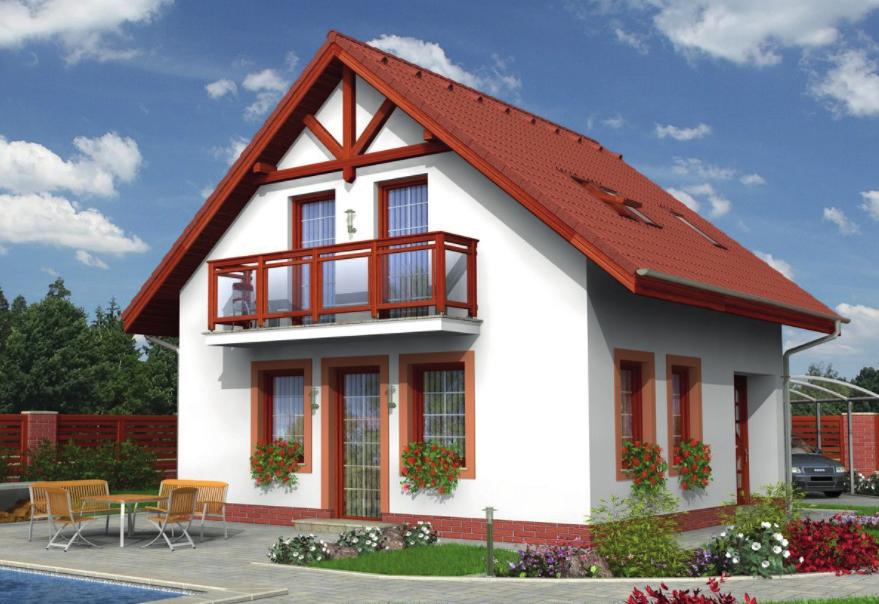 Rodinný dům MINI nízkoenergetický dům - 89 m 2
