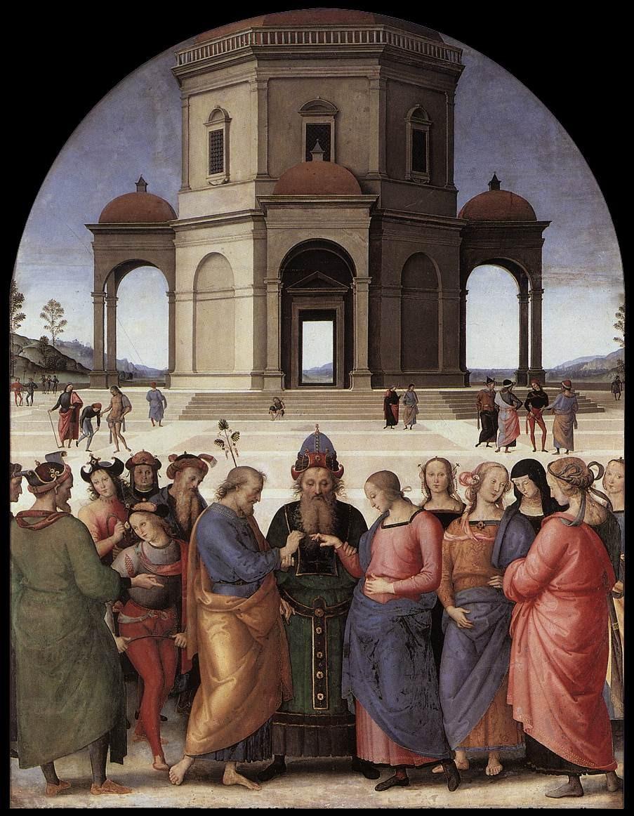 Perugino, Zasnoubení