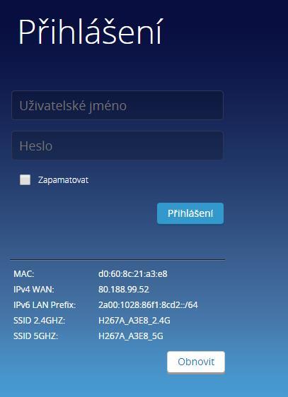 K a p i t o l a 3 Snadné nastavení Přístroj ZXHN H267A umožňuje snadnou konfiguraci funkcí pomocí položek Bezdrátová Wi-Fi síť\nastavení LAN portů\aktualizace firmware\3g/4g záloha\záloha