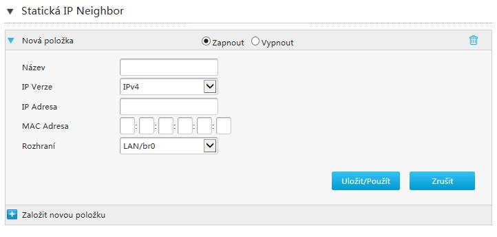 8. Nakonfigurujte Prefix Length Relay. i. Klepnutím na Prefix Length Relay otevřete stránku Prefix Length Relay, viz Obrázek 63. Obrázek 63 Prefix Length Relay ii. Nakonfigurujte Prefix Length Relay. Tabulka 34 popisuje parametry délky přenosu prefixu.