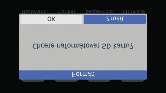 kamera. Pravý konektor slouží pouze pro napájení a servisní funkce. 23. Tovární nastavení: reset všech nastavení kamery do výchozích hodnot.