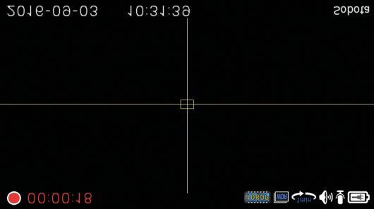 3. Video (nahrávání) Popis ovládacích tlačítek Popis ovládacích tlačítek : Stisknutí = pořízení snímku, stisknutí na více než dvě sekundy = vypnutí kamery M : Návrat zpět do hl.