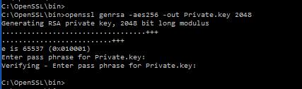 key, který obsahuje zašifrovaný soukromý i veřejný klíč chráněné heslem, které jste zadali. 2.