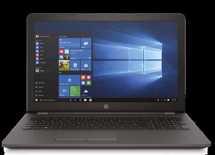 HP 250 G6 10 490,- Optimální výkon za dostupnou cenu Windows 10 Home 15,6 Full HD displej s rozlišením