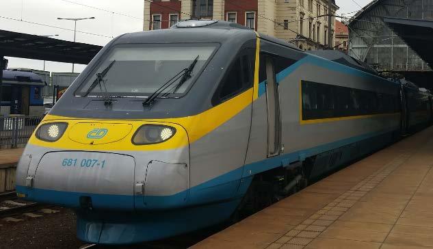 Vnitrostátní železniční meziregionální osobní doprava Porovnání provedeme na spojení hlavního města Prahy a jednotlivých krajských měst s pomocí webové aplikace 2 informačního systému jízdních řádů