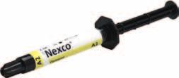 Kompozita SR Nexco Paste Světlem tuhnoucí laboratorní kompozitum s mikro-opálovými plnidly.