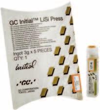 číslo balení cena 901424 Press Vest, 60 100 g 5 900 Kč 901425 LiSi PressVest tekutina, 900 ml 1 230 Kč 901426 LiSi PressVest SR tekutina, 100 ml 1 860 Kč 901427 Intro Kit 1 690 Kč Intro Kit nyní za