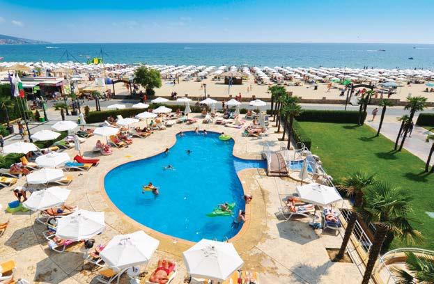 DIT Evrika Beach Club Forum Elegantný hotel Evrika Beach Club sa môže pýšiť vlastným aquaparkom a plážovým servisom, ktorý je.