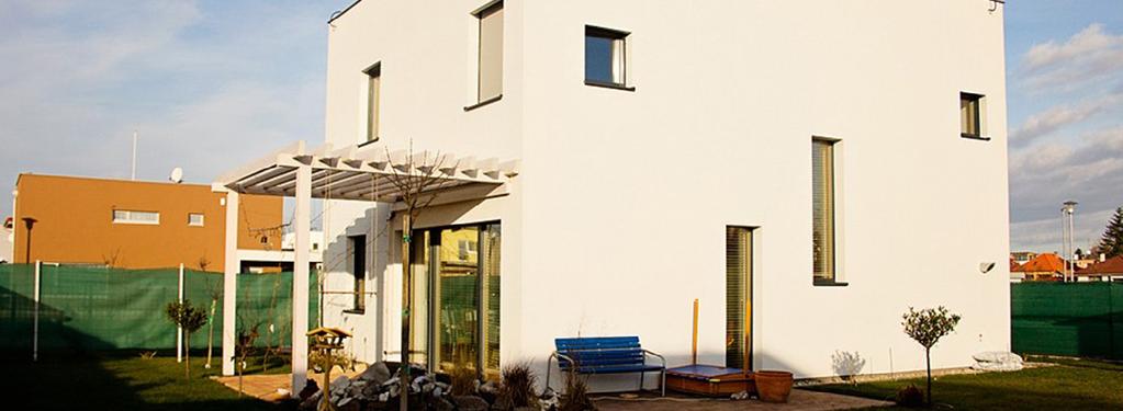 Energetický pasívny dom, Ing. Arch. Juraj Čerešňák, postavený v roku 2012, v súčasnosti je v užívaní. POUŽITÁ IZOLÁCIA: obvodová konštrukcia ISOVER TF PROFI hr. 60 mm, UNIROL PLUS hr.